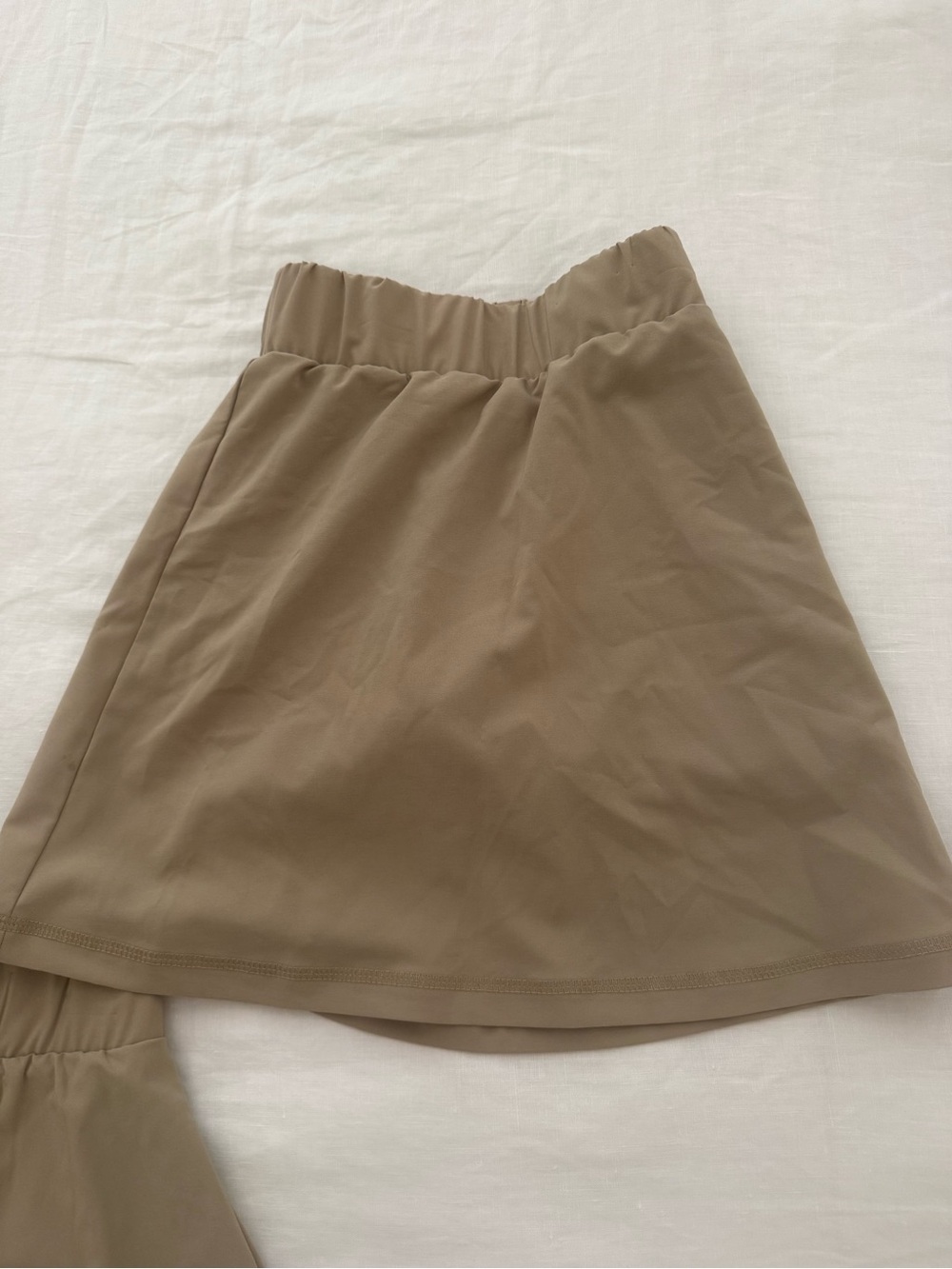 Thereabouts XS Neutral Tan Skort